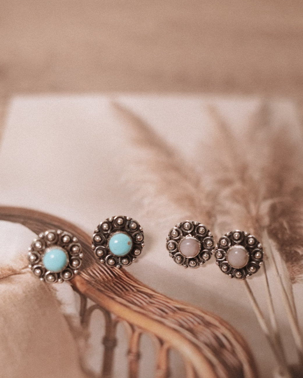 Tora's Single Stone Stud Earrings-Stud Earrings-Krush Kandy, Women's Online Fashion Boutique Located in Phoenix, Arizona (Scottsdale Area)