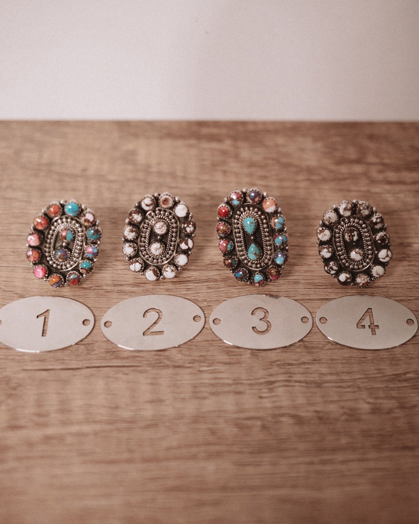 Concho Ring Cluster-Rings-Krush Kandy, Women's Online Fashion Boutique Located in Phoenix, Arizona (Scottsdale Area)