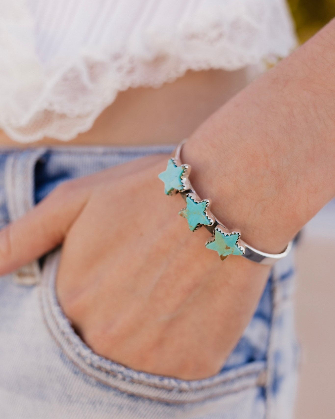 Rodeo Ranger Star Cuff-Bracelets-Krush Kandy, Women's Online Fashion Boutique Located in Phoenix, Arizona (Scottsdale Area)