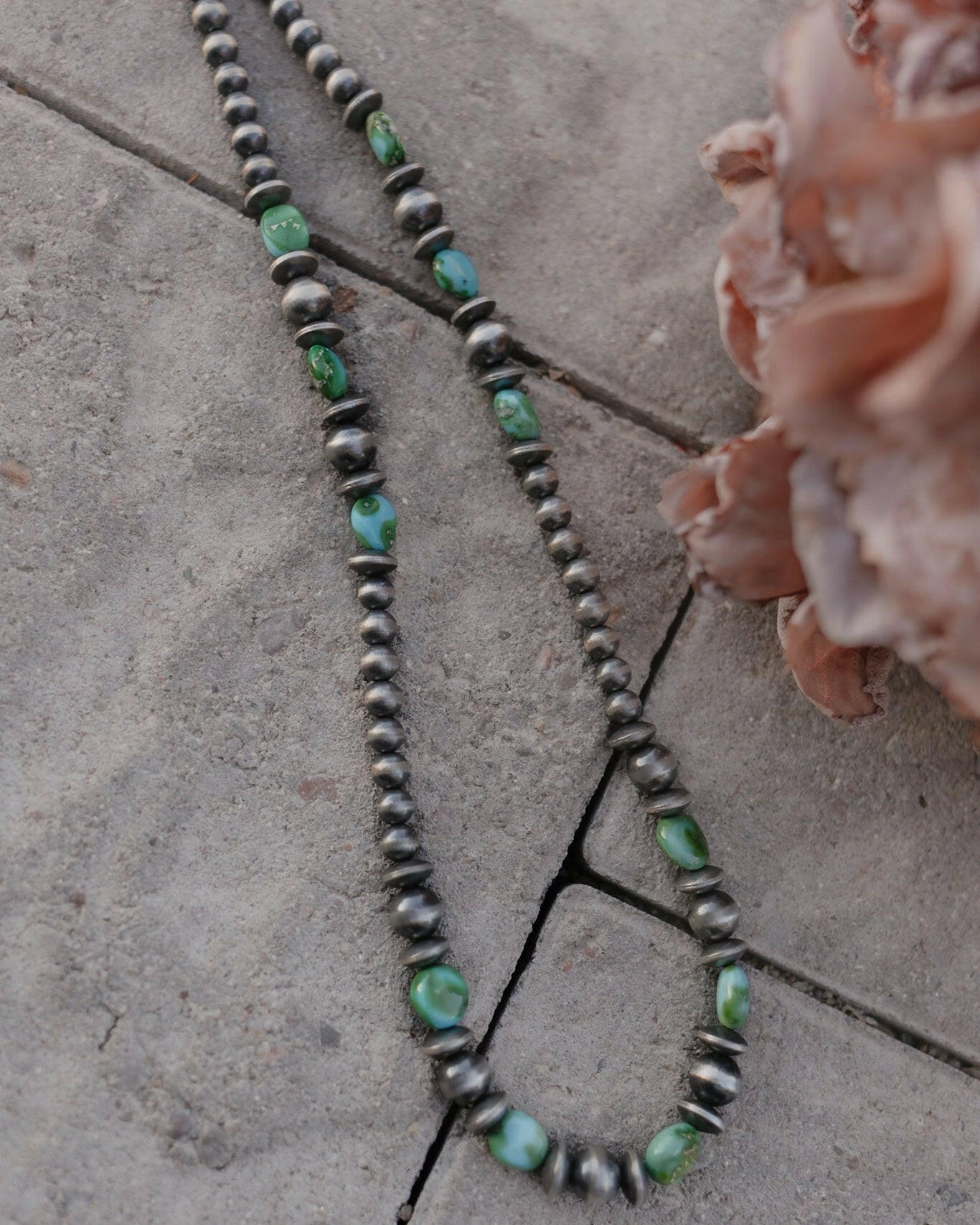 Sonoran & Multi Desert Pearl Necklace-Chain Necklaces-Krush Kandy, Women's Online Fashion Boutique Located in Phoenix, Arizona (Scottsdale Area)