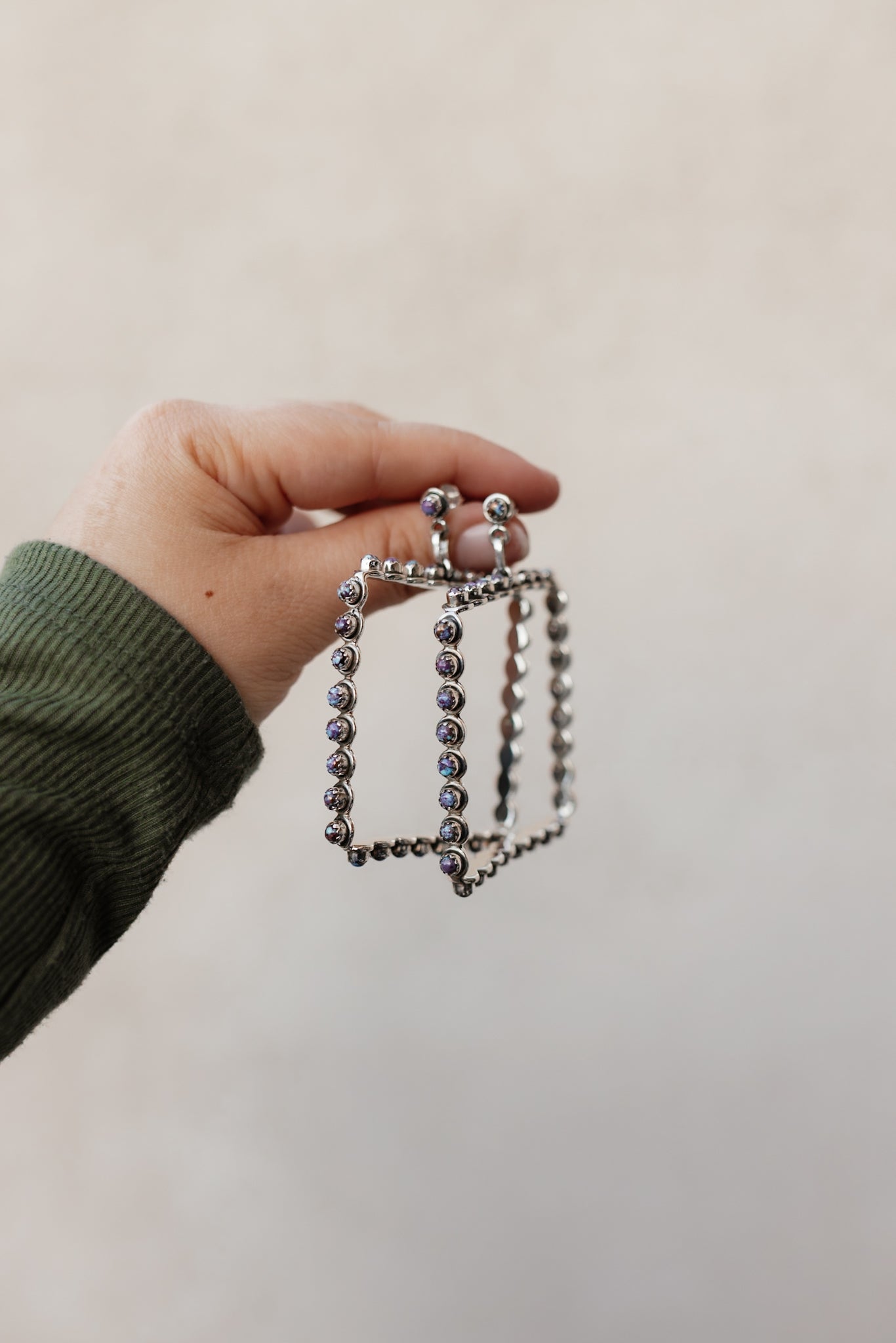Shape Of You Stone Earrings-Stud Earrings-Krush Kandy, Women's Online Fashion Boutique Located in Phoenix, Arizona (Scottsdale Area)