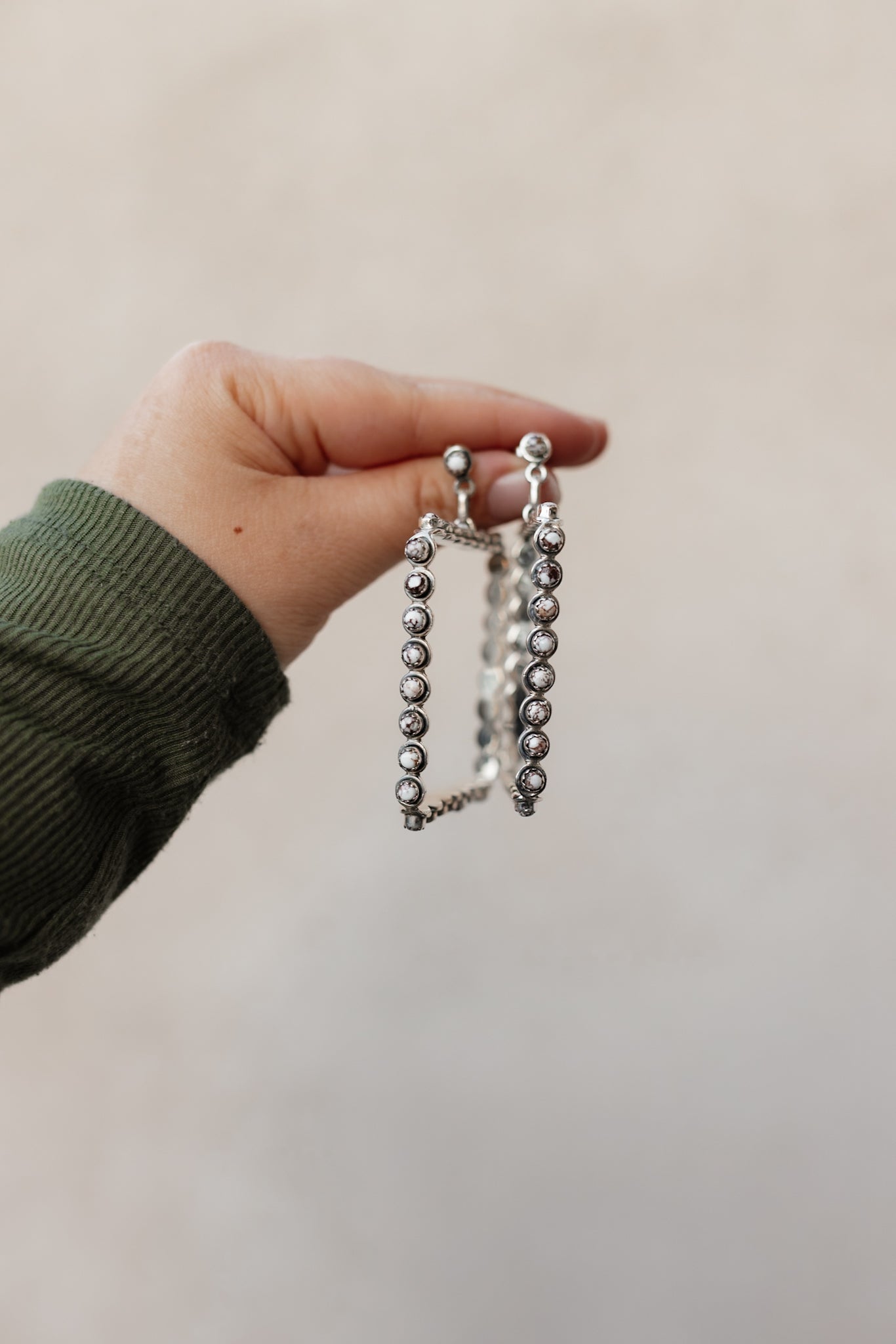 Shape Of You Stone Earrings-Stud Earrings-Krush Kandy, Women's Online Fashion Boutique Located in Phoenix, Arizona (Scottsdale Area)