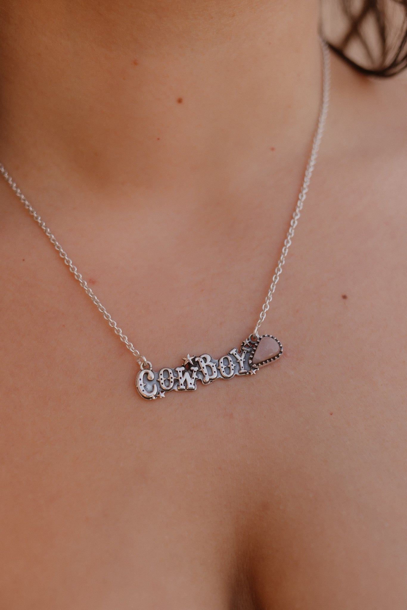 Meet Me At The Rodeo Cowboy Necklace-Chain Necklaces-Krush Kandy, Women's Online Fashion Boutique Located in Phoenix, Arizona (Scottsdale Area)