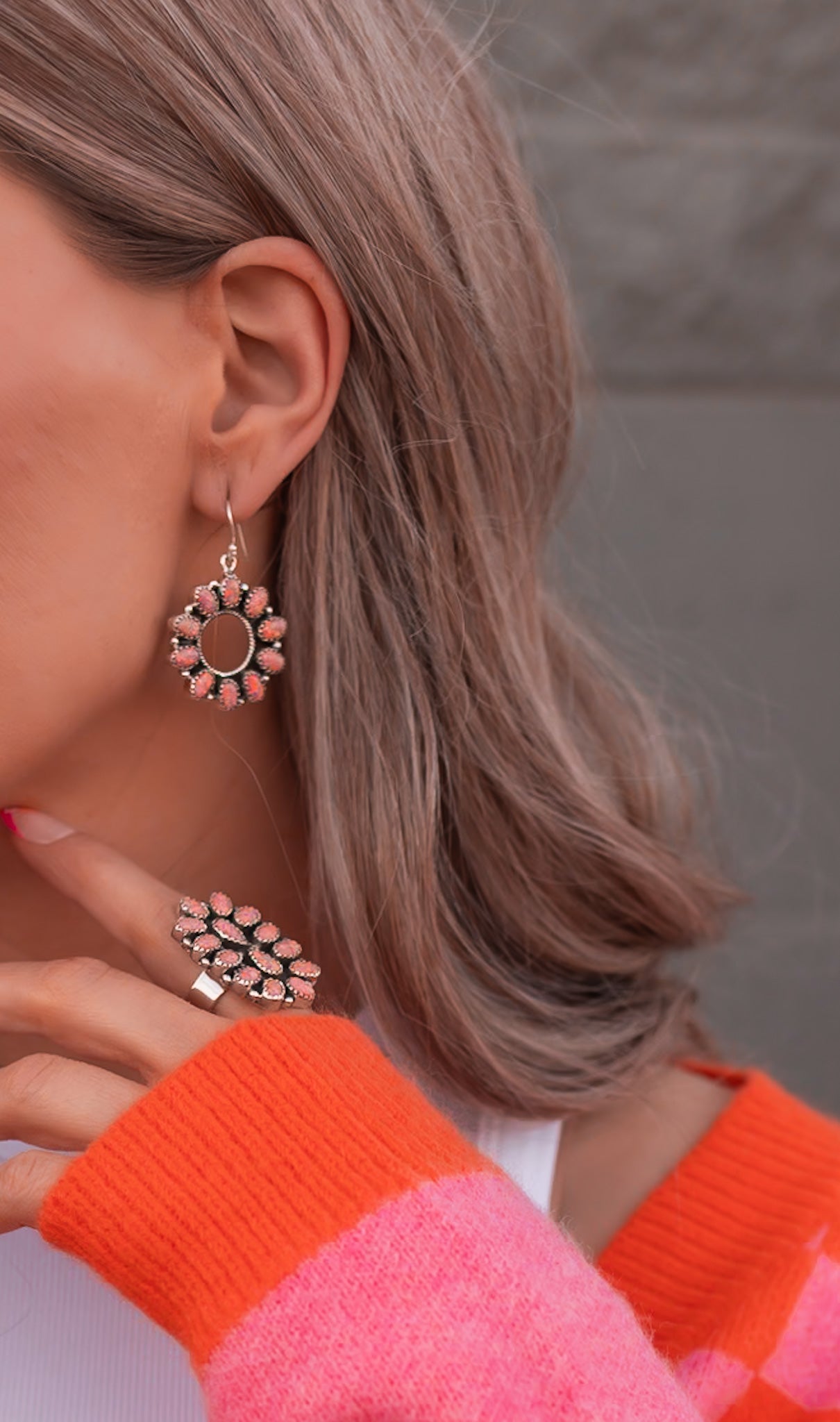 HOLLOW "O" STERLING SILVER EARRINGS-Drop Earrings-Krush Kandy, Women's Online Fashion Boutique Located in Phoenix, Arizona (Scottsdale Area)