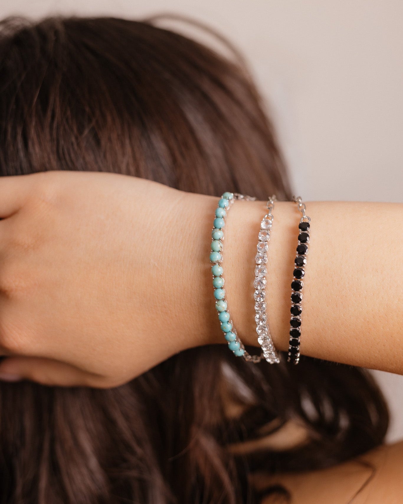 Simple Statement Stone Bracelet-Bracelets-Krush Kandy, Women's Online Fashion Boutique Located in Phoenix, Arizona (Scottsdale Area)