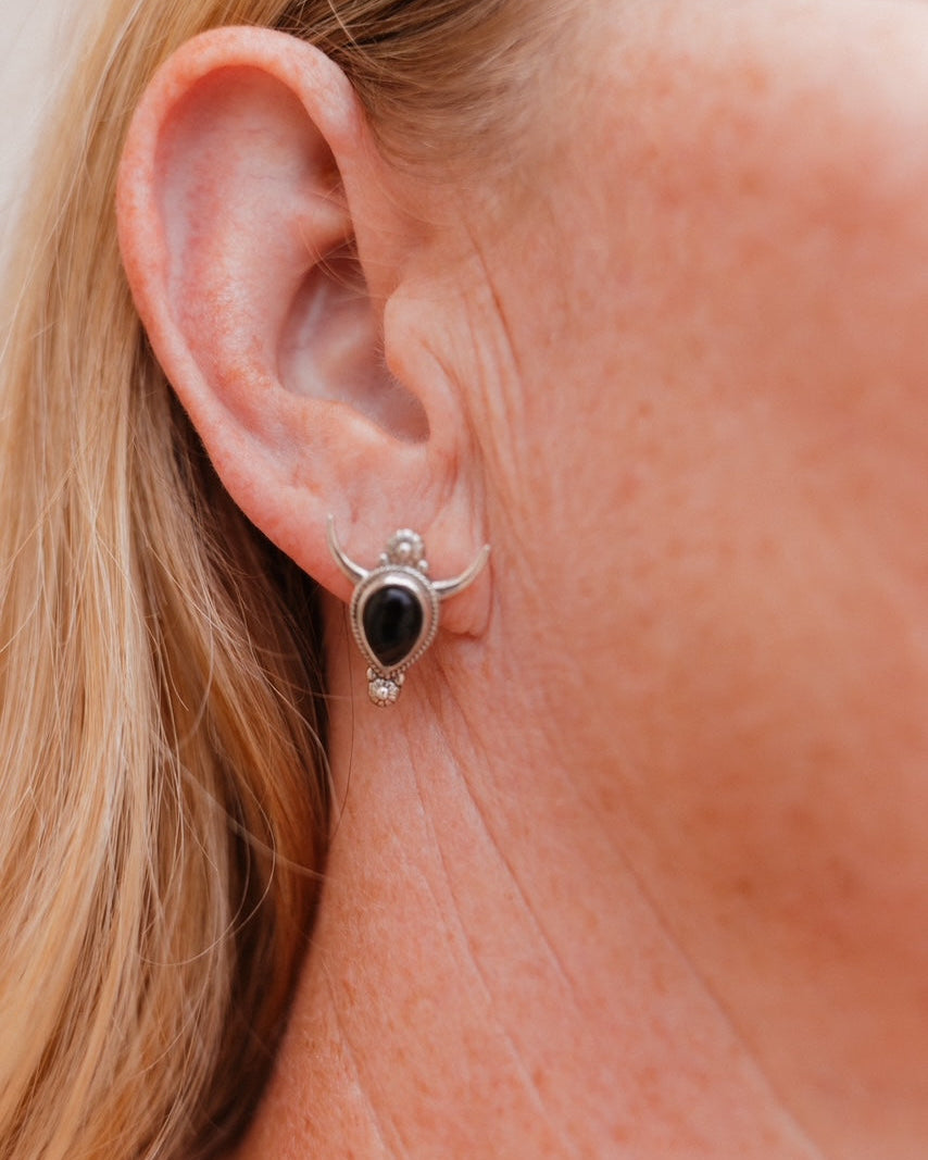 Canyon Wrangler Stud Earrings-Stud Earrings-Krush Kandy, Women's Online Fashion Boutique Located in Phoenix, Arizona (Scottsdale Area)