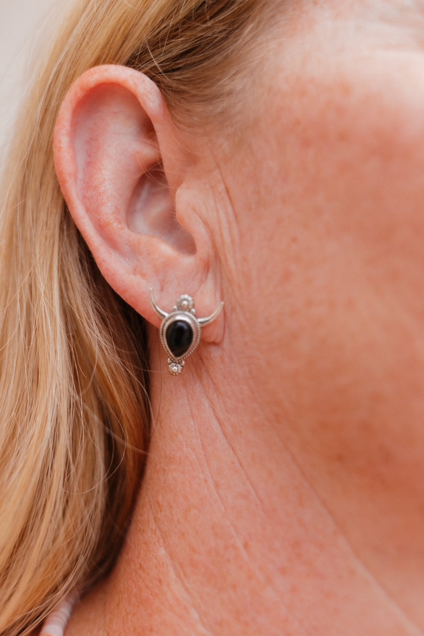 Canyon Wrangler Stud Earrings-Stud Earrings-Krush Kandy, Women's Online Fashion Boutique Located in Phoenix, Arizona (Scottsdale Area)