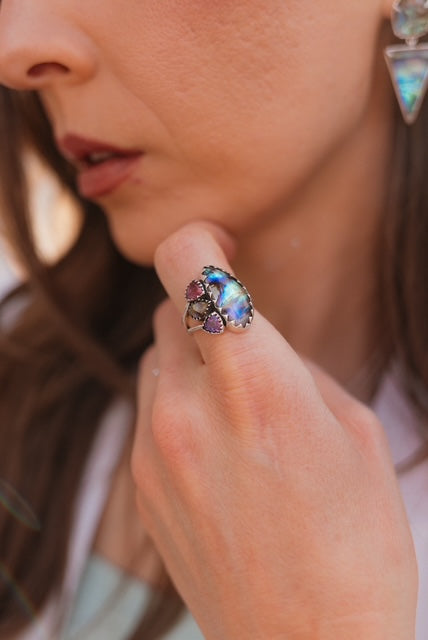 Stand By Me Stone Rings-Rings-Krush Kandy, Women's Online Fashion Boutique Located in Phoenix, Arizona (Scottsdale Area)