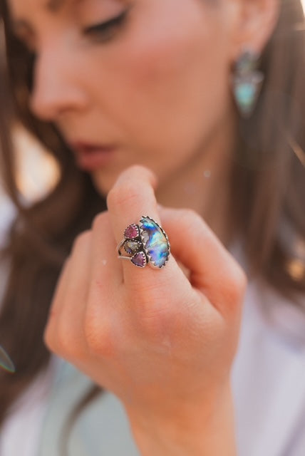 Stand By Me Stone Rings-Rings-Krush Kandy, Women's Online Fashion Boutique Located in Phoenix, Arizona (Scottsdale Area)