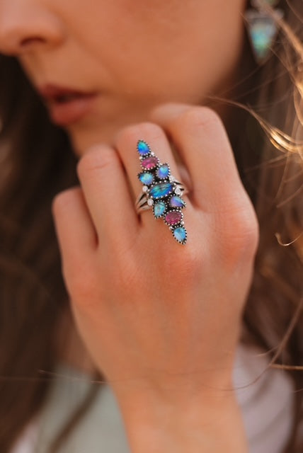 Ethereal Elegance Stone Rings-Rings-Krush Kandy, Women's Online Fashion Boutique Located in Phoenix, Arizona (Scottsdale Area)