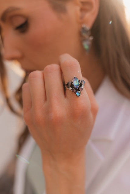 Kandy Wonderland Stone Ring-Rings-Krush Kandy, Women's Online Fashion Boutique Located in Phoenix, Arizona (Scottsdale Area)