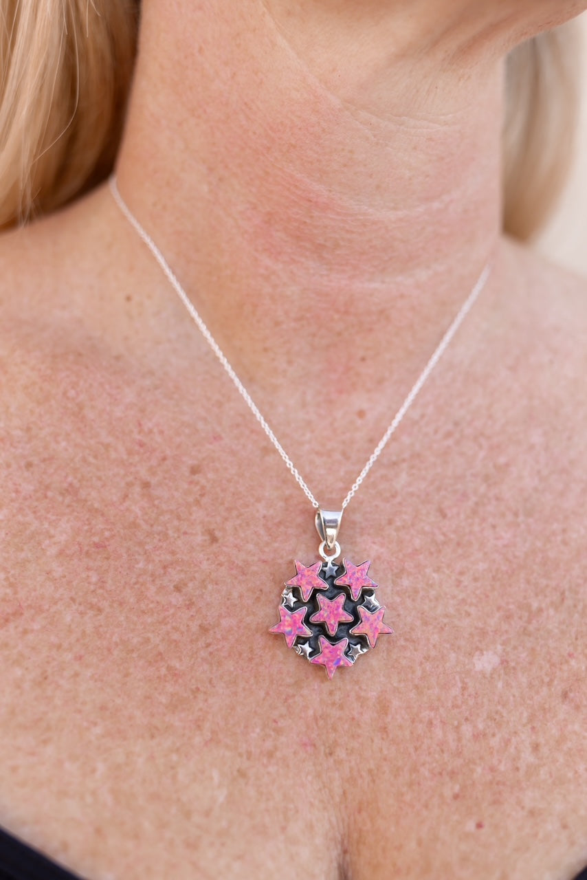 5 Star General Sterling Silver Pendant-Pendant Necklaces-Krush Kandy, Women's Online Fashion Boutique Located in Phoenix, Arizona (Scottsdale Area)