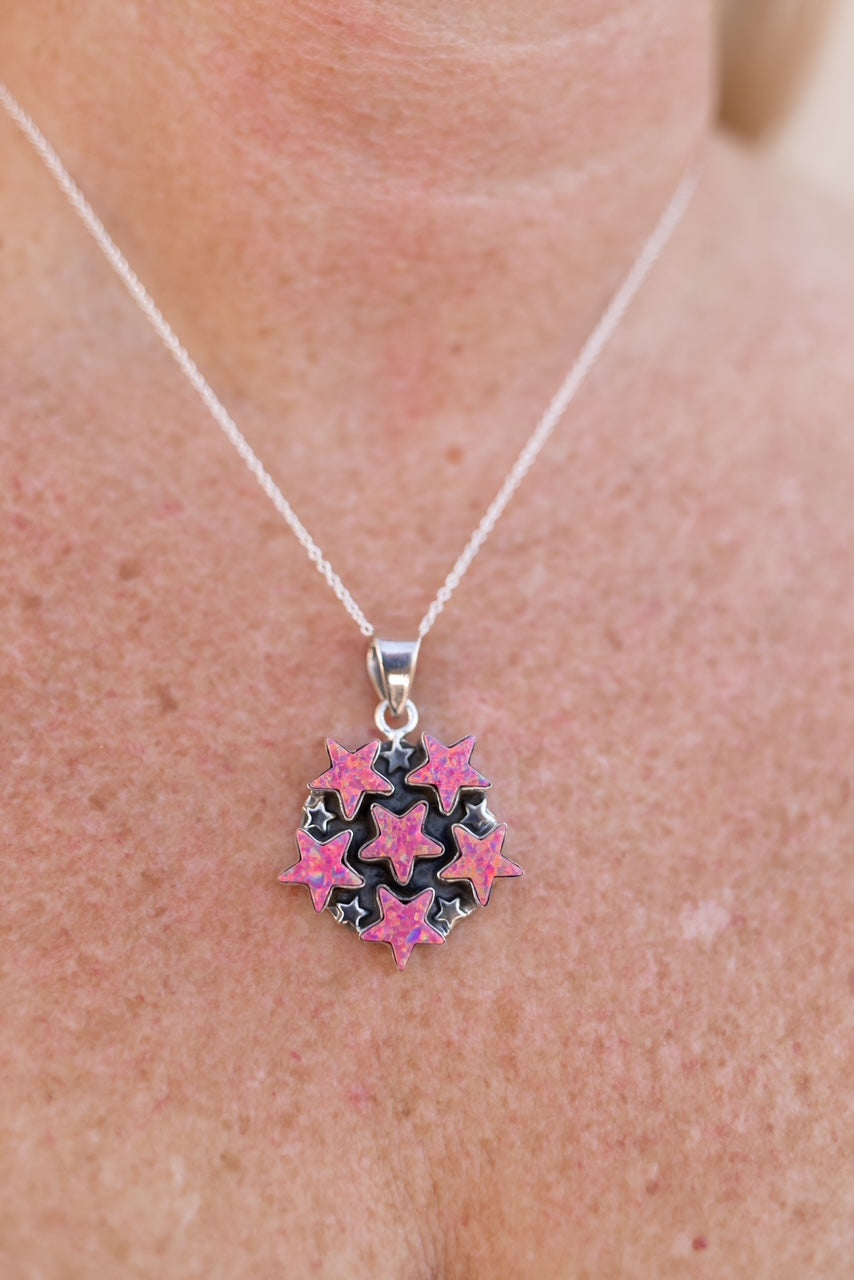 5 Star General Sterling Silver Pendant-Pendant Necklaces-Krush Kandy, Women's Online Fashion Boutique Located in Phoenix, Arizona (Scottsdale Area)