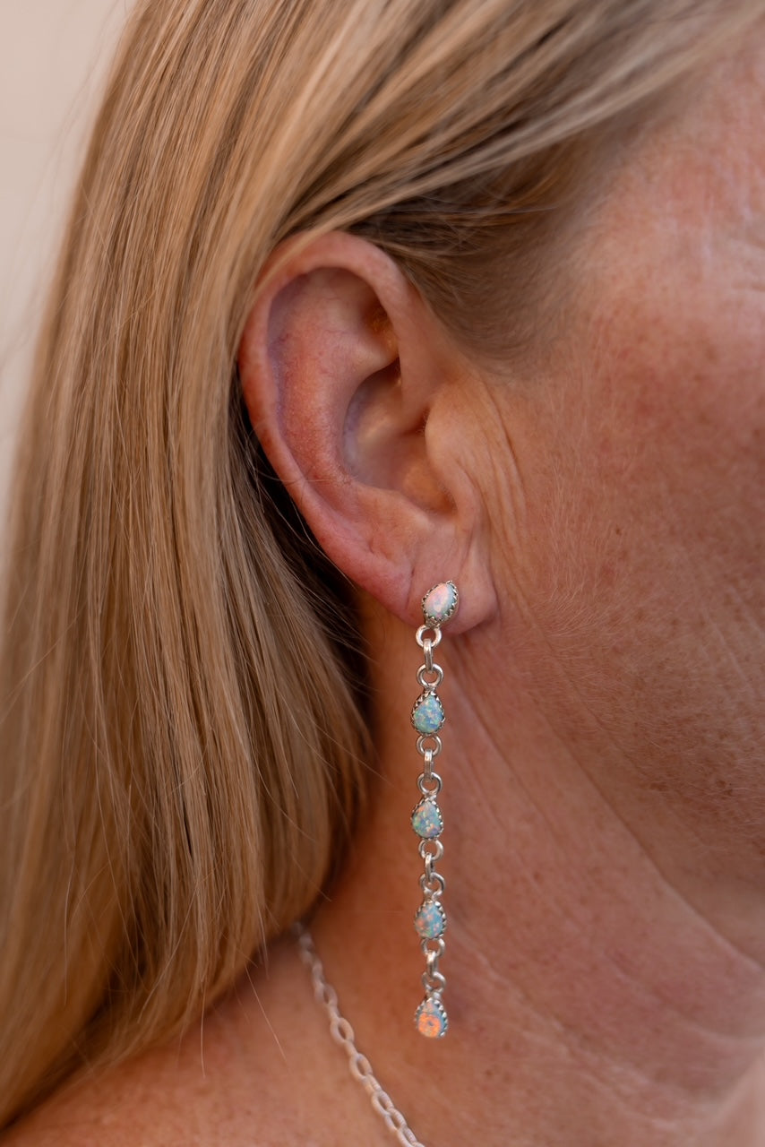 Kandyland Stone Drop Earrings-Earrings-Krush Kandy, Women's Online Fashion Boutique Located in Phoenix, Arizona (Scottsdale Area)