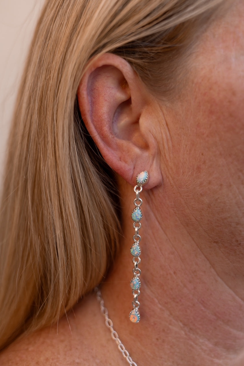 Kandyland Stone Drop Earrings-Earrings-Krush Kandy, Women's Online Fashion Boutique Located in Phoenix, Arizona (Scottsdale Area)