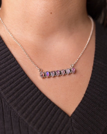 Set the Bar High Sterling Silver Necklace MADE TO ORDER-Bar Necklaces-Krush Kandy, Women's Online Fashion Boutique Located in Phoenix, Arizona (Scottsdale Area)