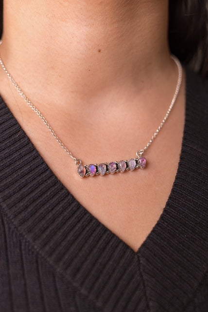 Set the Bar High Sterling Silver Necklace MADE TO ORDER-Bar Necklaces-Krush Kandy, Women's Online Fashion Boutique Located in Phoenix, Arizona (Scottsdale Area)