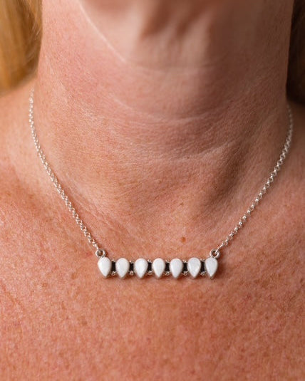 Set the Bar High Sterling Silver Necklace MADE TO ORDER-Bar Necklaces-Krush Kandy, Women's Online Fashion Boutique Located in Phoenix, Arizona (Scottsdale Area)