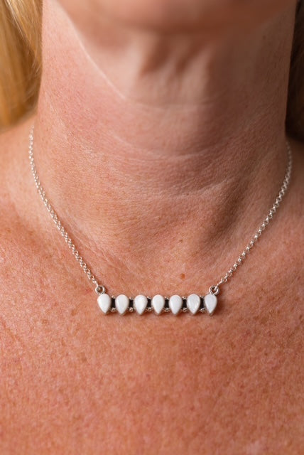 Set the Bar High Sterling Silver Necklace MADE TO ORDER-Bar Necklaces-Krush Kandy, Women's Online Fashion Boutique Located in Phoenix, Arizona (Scottsdale Area)