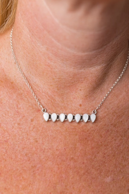 Set the Bar High Sterling Silver Necklace MADE TO ORDER-Bar Necklaces-Krush Kandy, Women's Online Fashion Boutique Located in Phoenix, Arizona (Scottsdale Area)