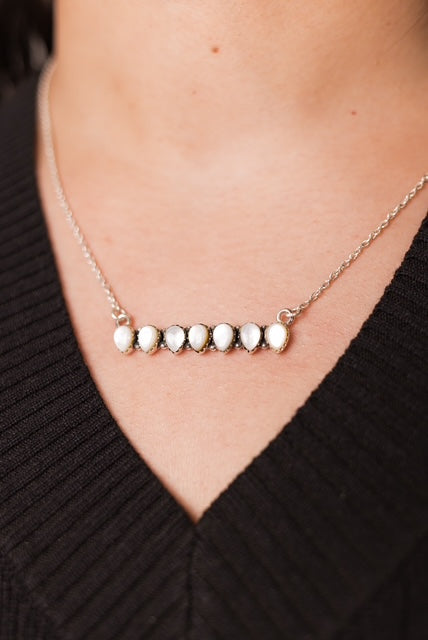 Set the Bar High Sterling Silver Necklace MADE TO ORDER-Bar Necklaces-Krush Kandy, Women's Online Fashion Boutique Located in Phoenix, Arizona (Scottsdale Area)