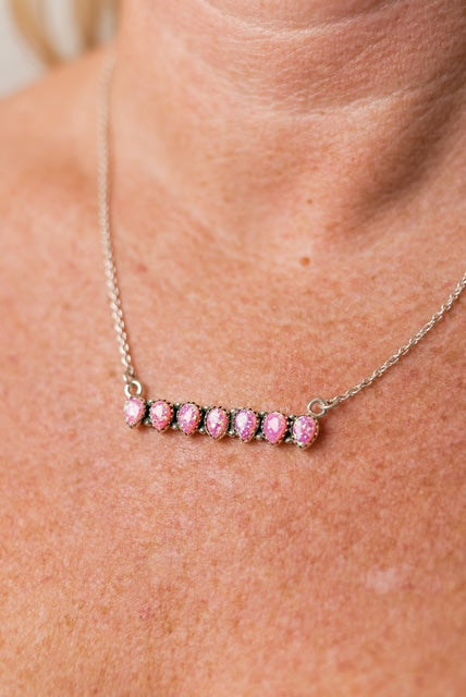 Set the Bar High Sterling Silver Necklace MADE TO ORDER-Bar Necklaces-Krush Kandy, Women's Online Fashion Boutique Located in Phoenix, Arizona (Scottsdale Area)