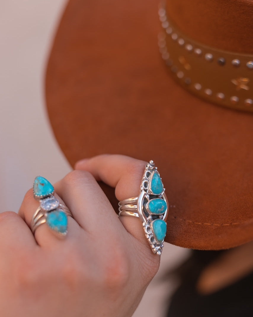 Truly One Of A Kind Stone Rings-Rings-Krush Kandy, Women's Online Fashion Boutique Located in Phoenix, Arizona (Scottsdale Area)