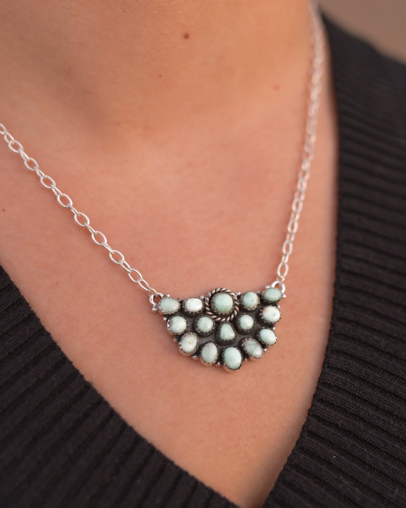 Paloma's Cluster Necklace-Necklaces-Krush Kandy, Women's Online Fashion Boutique Located in Phoenix, Arizona (Scottsdale Area)