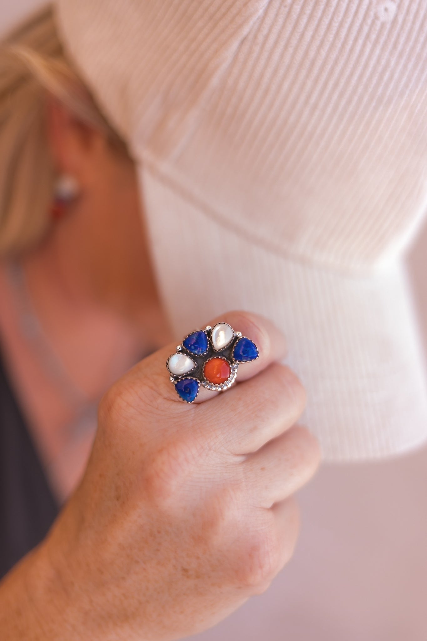 Sunset Sparkler Rings-Rings-Krush Kandy, Women's Online Fashion Boutique Located in Phoenix, Arizona (Scottsdale Area)