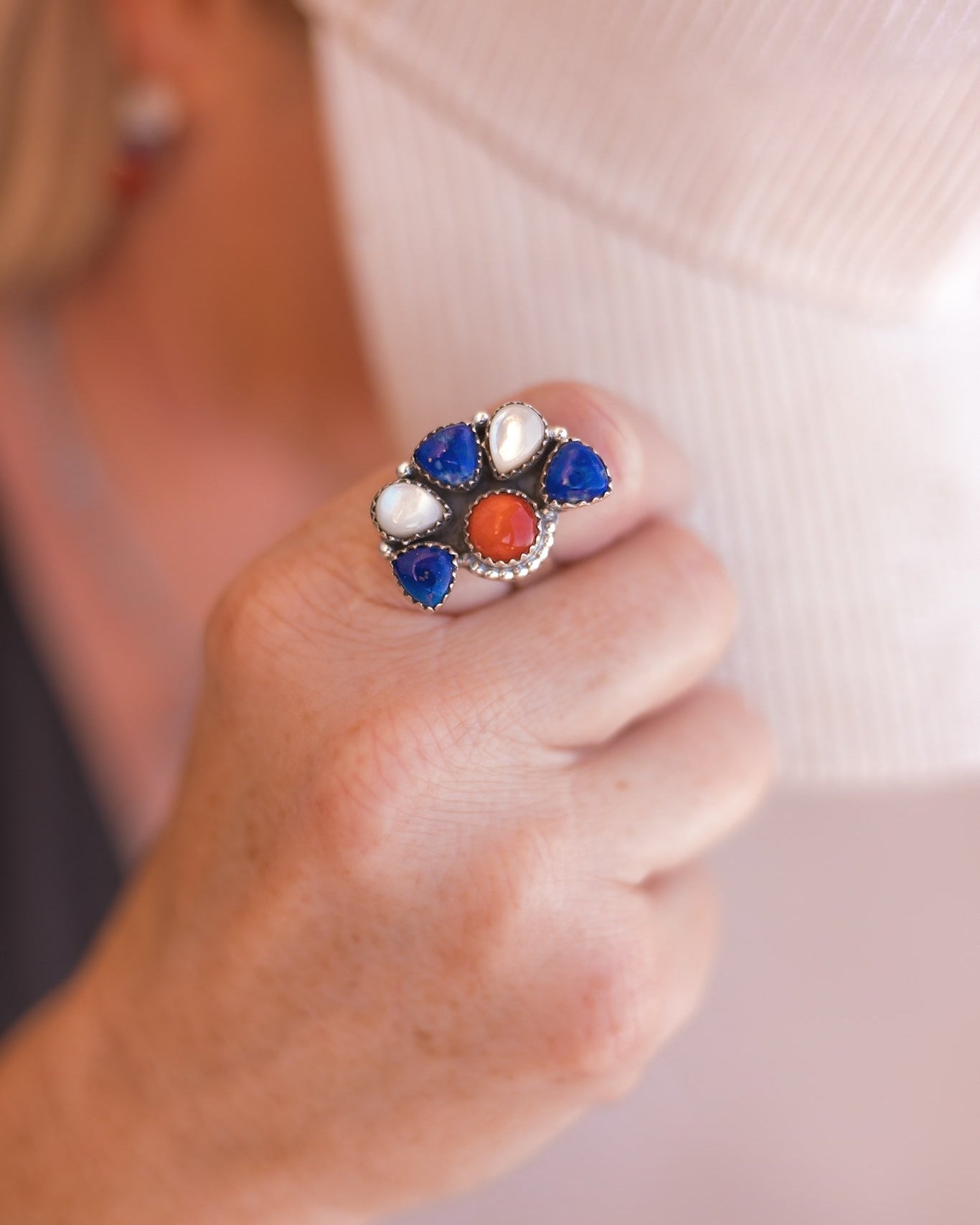 Sunset Sparkler Rings-Rings-Krush Kandy, Women's Online Fashion Boutique Located in Phoenix, Arizona (Scottsdale Area)