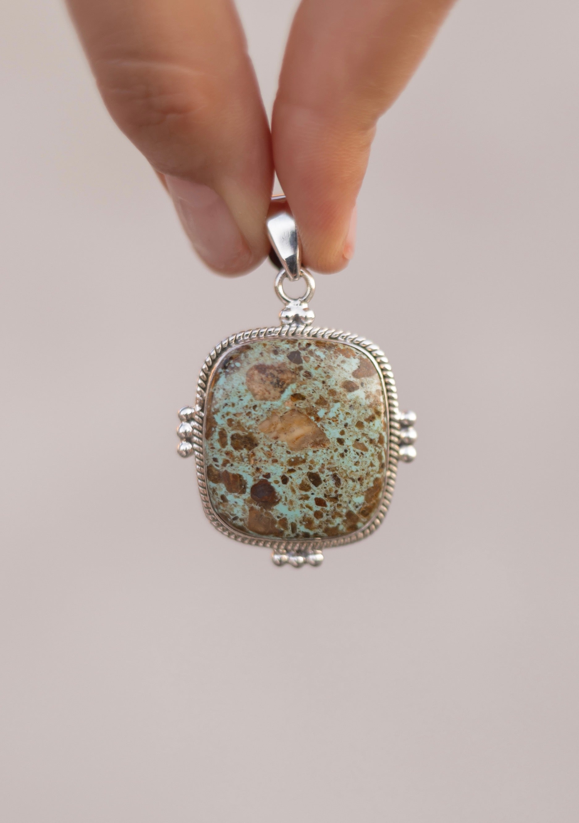 Wild & Free Turquoise Slab Pendants-Necklaces-Krush Kandy, Women's Online Fashion Boutique Located in Phoenix, Arizona (Scottsdale Area)