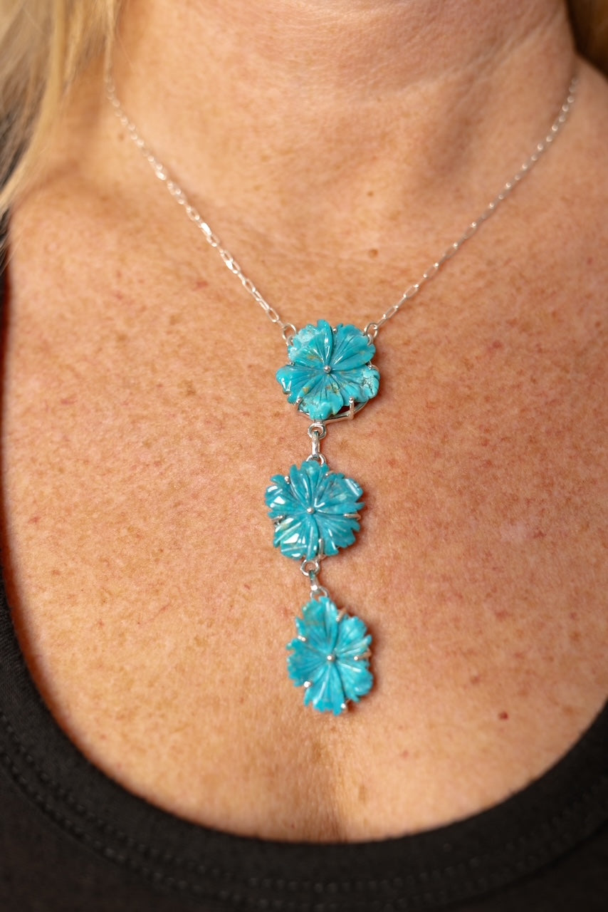 Island Getaway Turquoise Necklace & Earrings SETS-Necklaces-Krush Kandy, Women's Online Fashion Boutique Located in Phoenix, Arizona (Scottsdale Area)