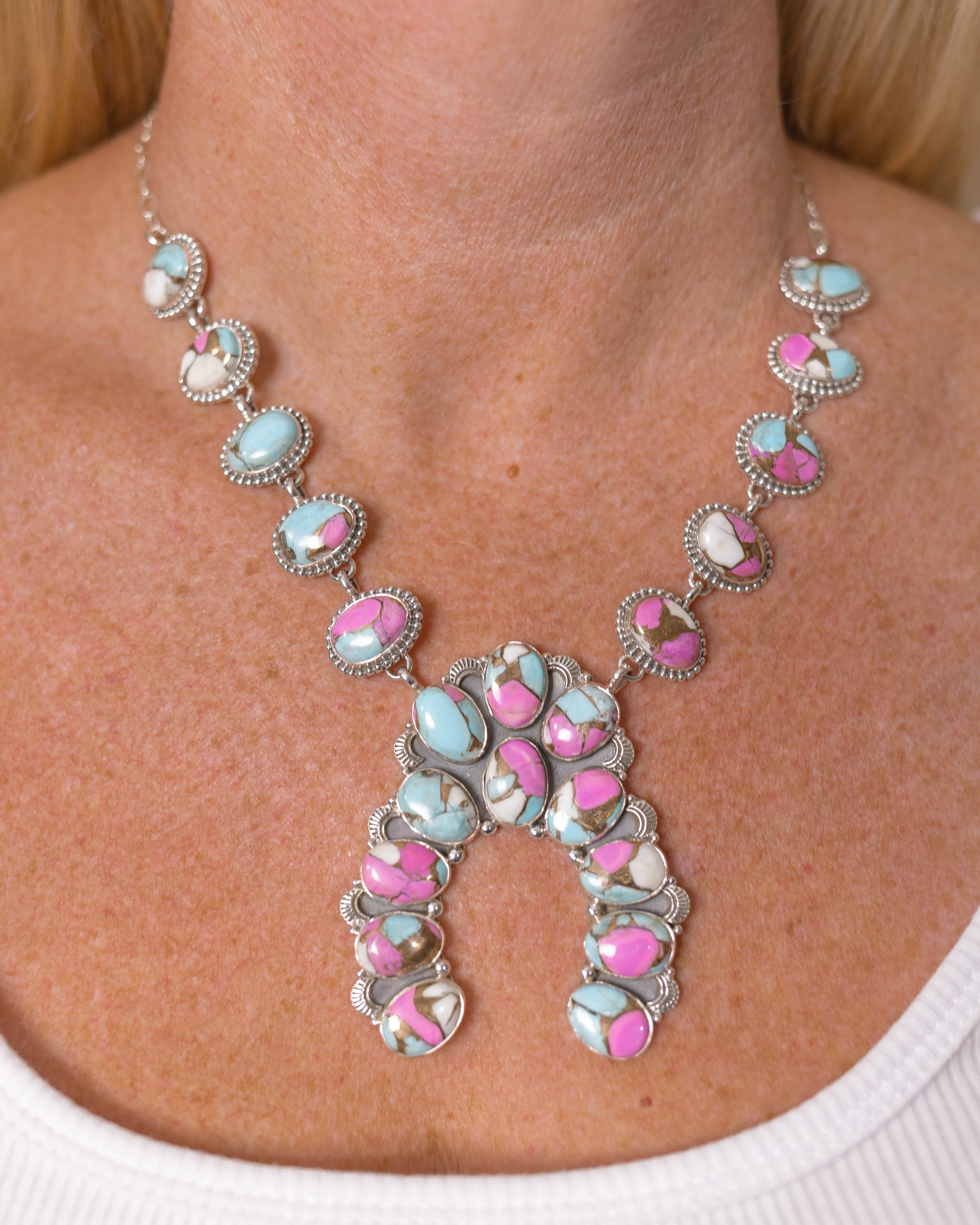 Cotton Kandy Statement Necklaces-Necklaces-Krush Kandy, Women's Online Fashion Boutique Located in Phoenix, Arizona (Scottsdale Area)