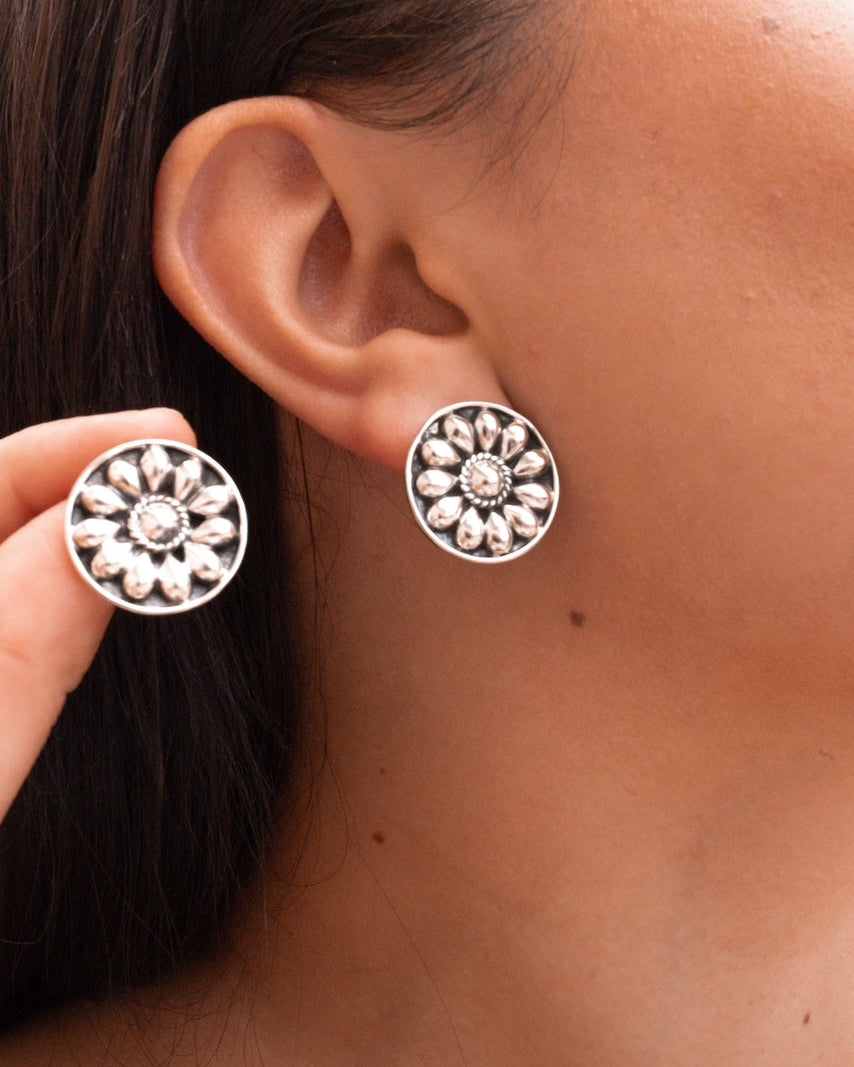 Blooming Beauty Sterling Set-Pendant Necklaces-Krush Kandy, Women's Online Fashion Boutique Located in Phoenix, Arizona (Scottsdale Area)