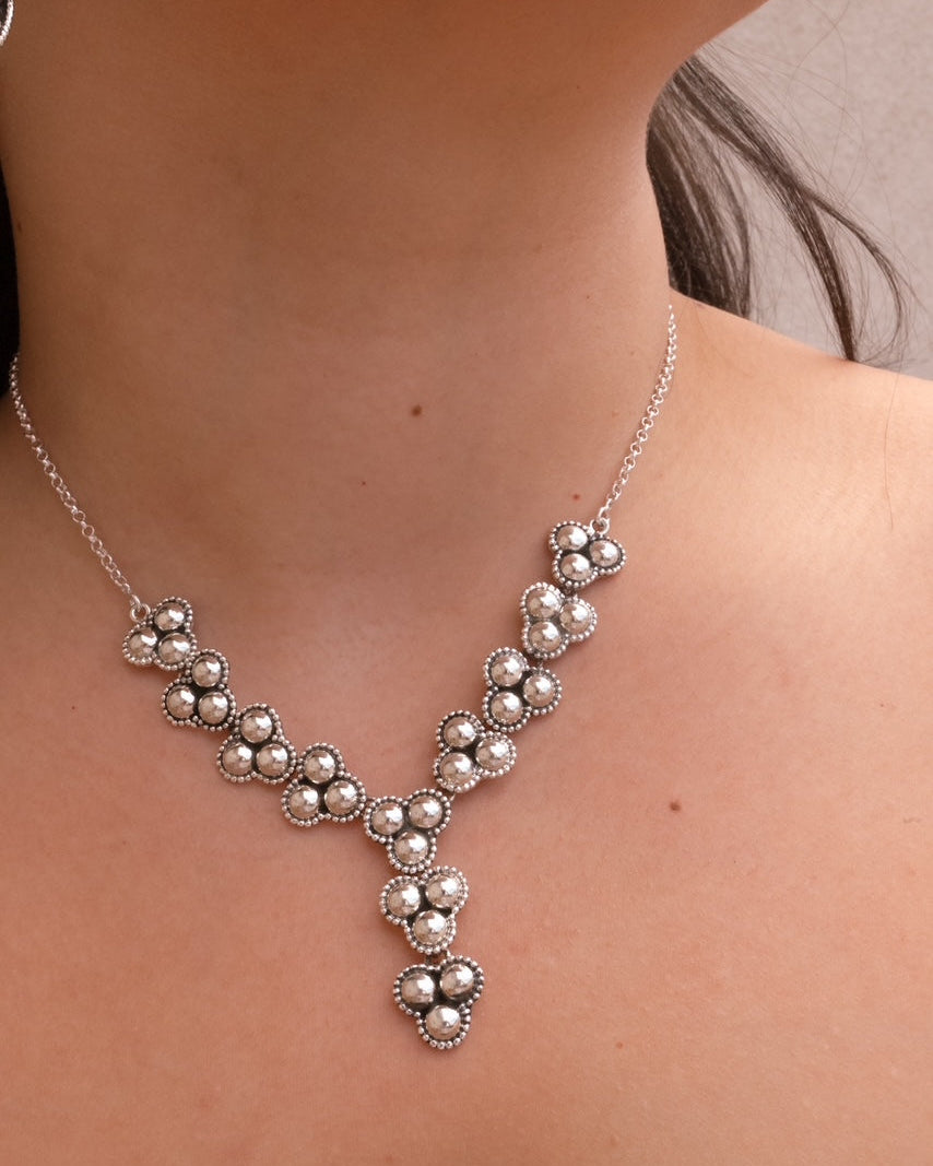 Constance Sterling Set-Necklace-Krush Kandy, Women's Online Fashion Boutique Located in Phoenix, Arizona (Scottsdale Area)