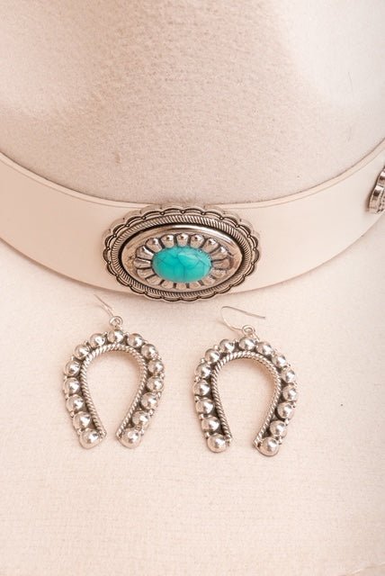 Demi's Sterling Studded Horseshoe Set-Chain Necklaces-Krush Kandy, Women's Online Fashion Boutique Located in Phoenix, Arizona (Scottsdale Area)