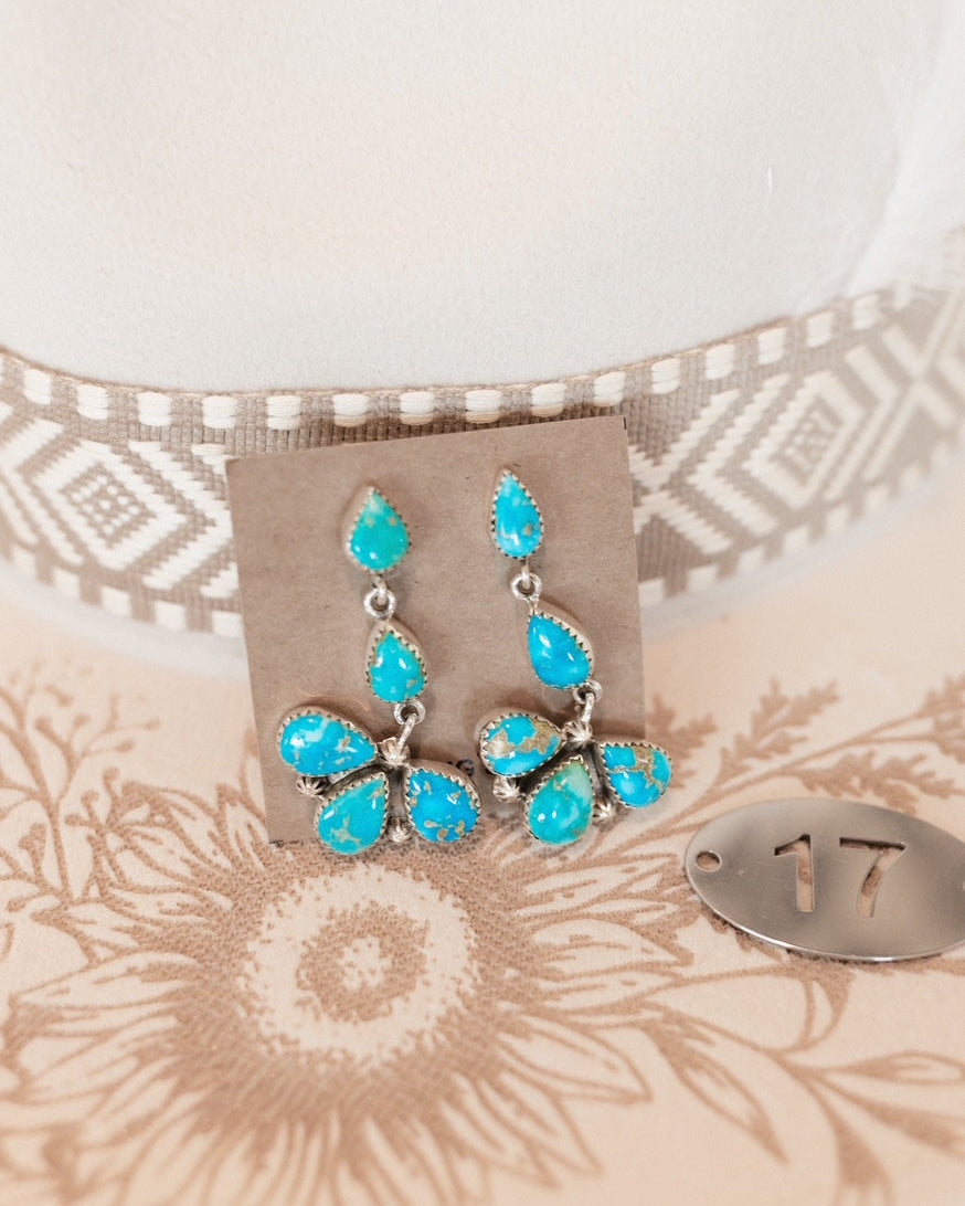 Darling Stone Drop Earrings-Earrings-Krush Kandy, Women's Online Fashion Boutique Located in Phoenix, Arizona (Scottsdale Area)