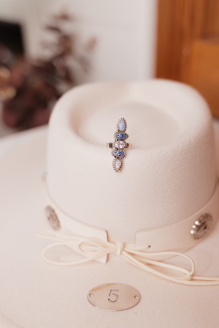 Kandy Opal Rings Bno. 4-Rings-Krush Kandy, Women's Online Fashion Boutique Located in Phoenix, Arizona (Scottsdale Area)