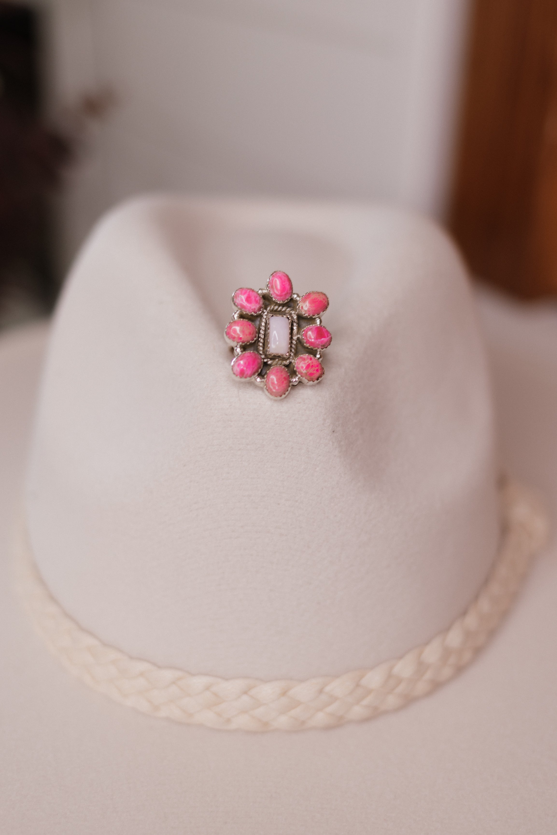 Pink Dreamer Cluster Ring-Rings-Krush Kandy, Women's Online Fashion Boutique Located in Phoenix, Arizona (Scottsdale Area)