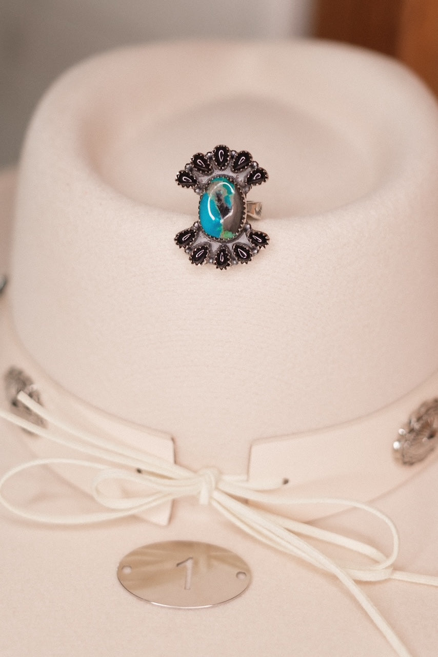 Black Jack Cluster Rings-Rings-Krush Kandy, Women's Online Fashion Boutique Located in Phoenix, Arizona (Scottsdale Area)