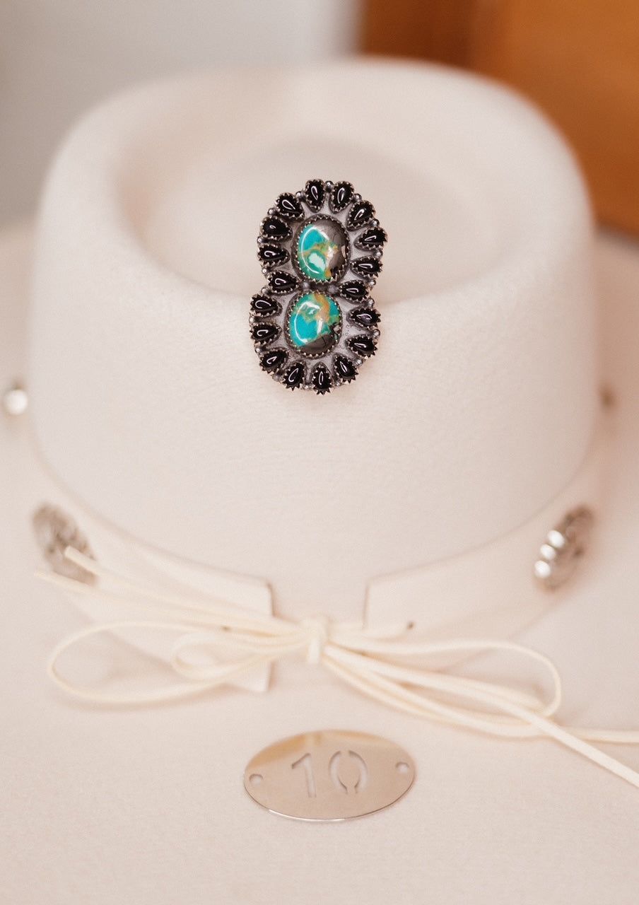 Black Jack Cluster Rings-Rings-Krush Kandy, Women's Online Fashion Boutique Located in Phoenix, Arizona (Scottsdale Area)