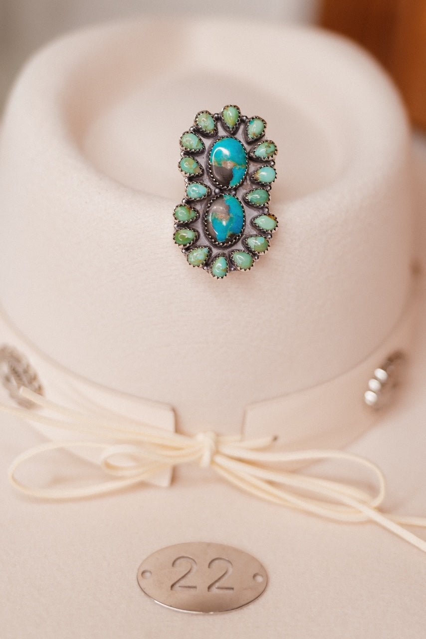 Black Jack Cluster Rings-Rings-Krush Kandy, Women's Online Fashion Boutique Located in Phoenix, Arizona (Scottsdale Area)