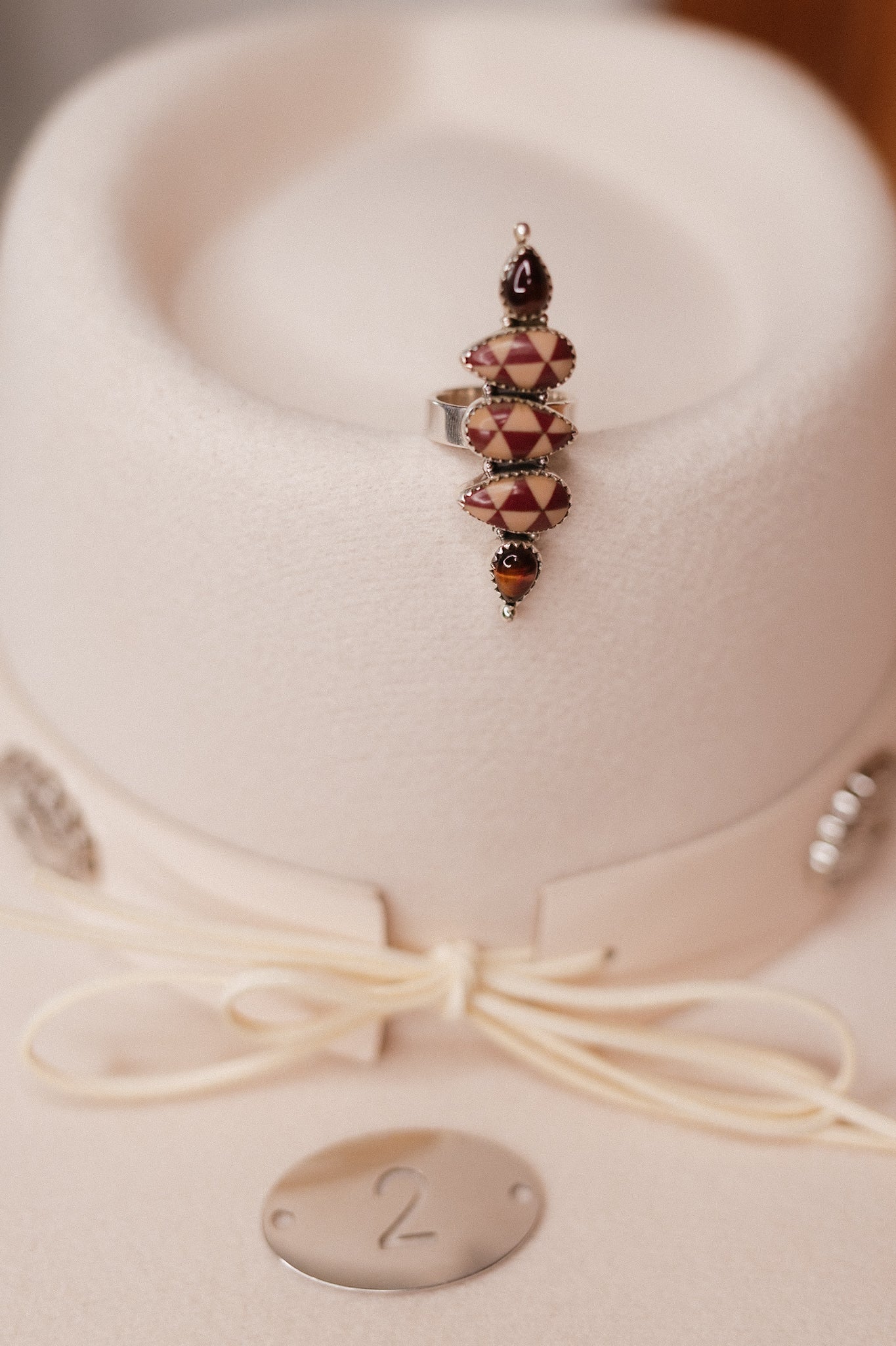 Harley's Geometric Stone Rings-Rings-Krush Kandy, Women's Online Fashion Boutique Located in Phoenix, Arizona (Scottsdale Area)