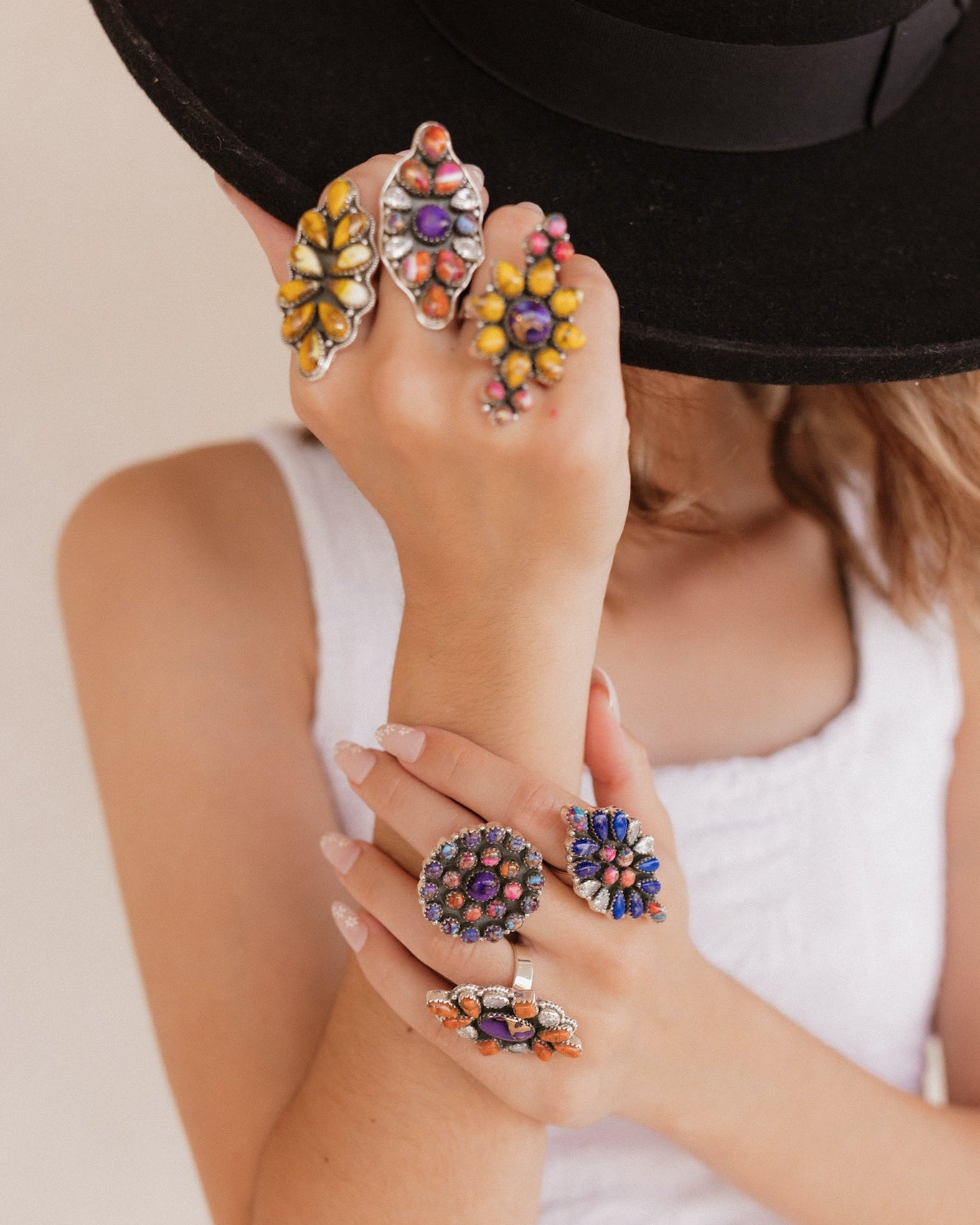 Dahlia's One Of A Kinds-Rings-Krush Kandy, Women's Online Fashion Boutique Located in Phoenix, Arizona (Scottsdale Area)