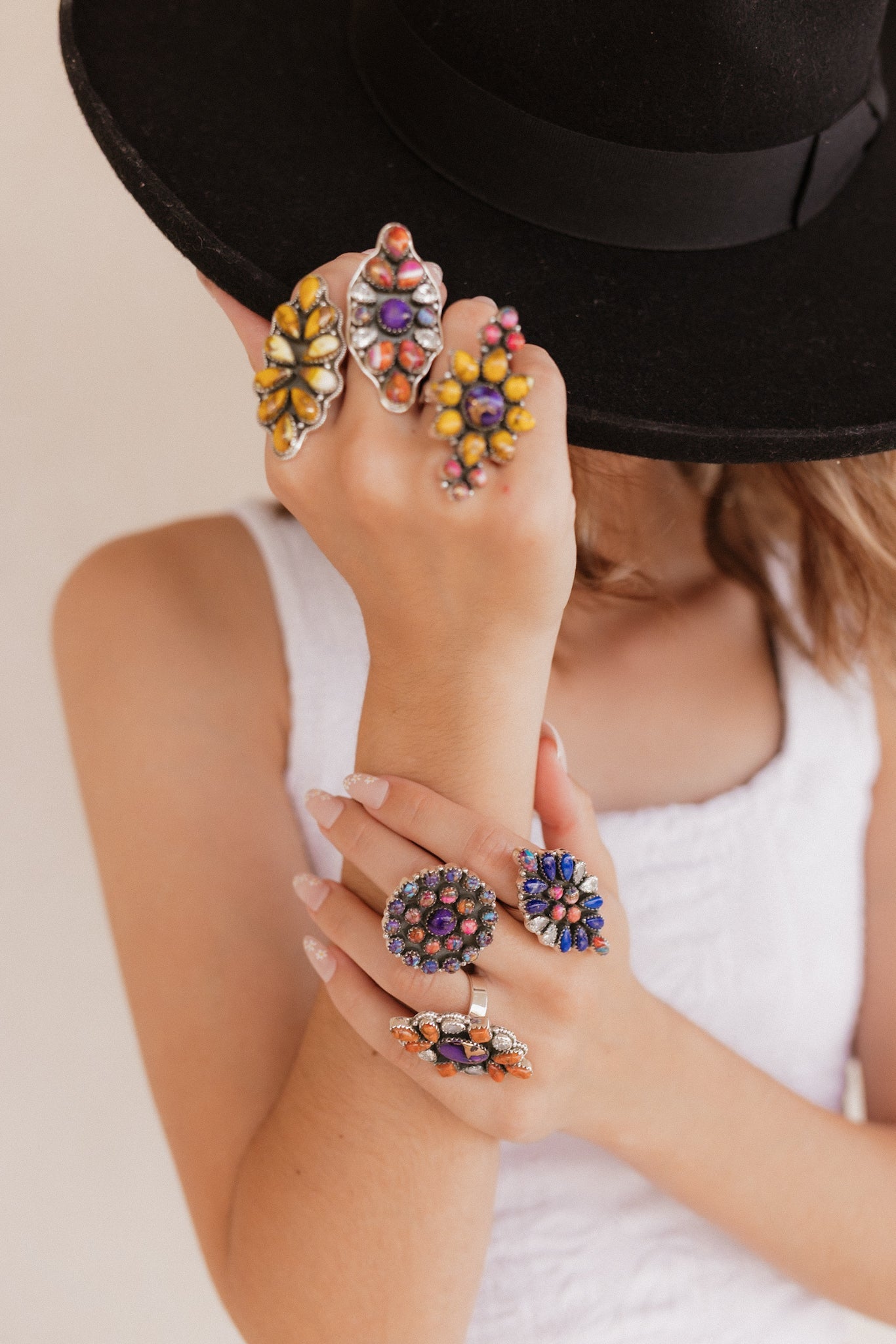 Dahlia's One Of A Kinds-Rings-Krush Kandy, Women's Online Fashion Boutique Located in Phoenix, Arizona (Scottsdale Area)