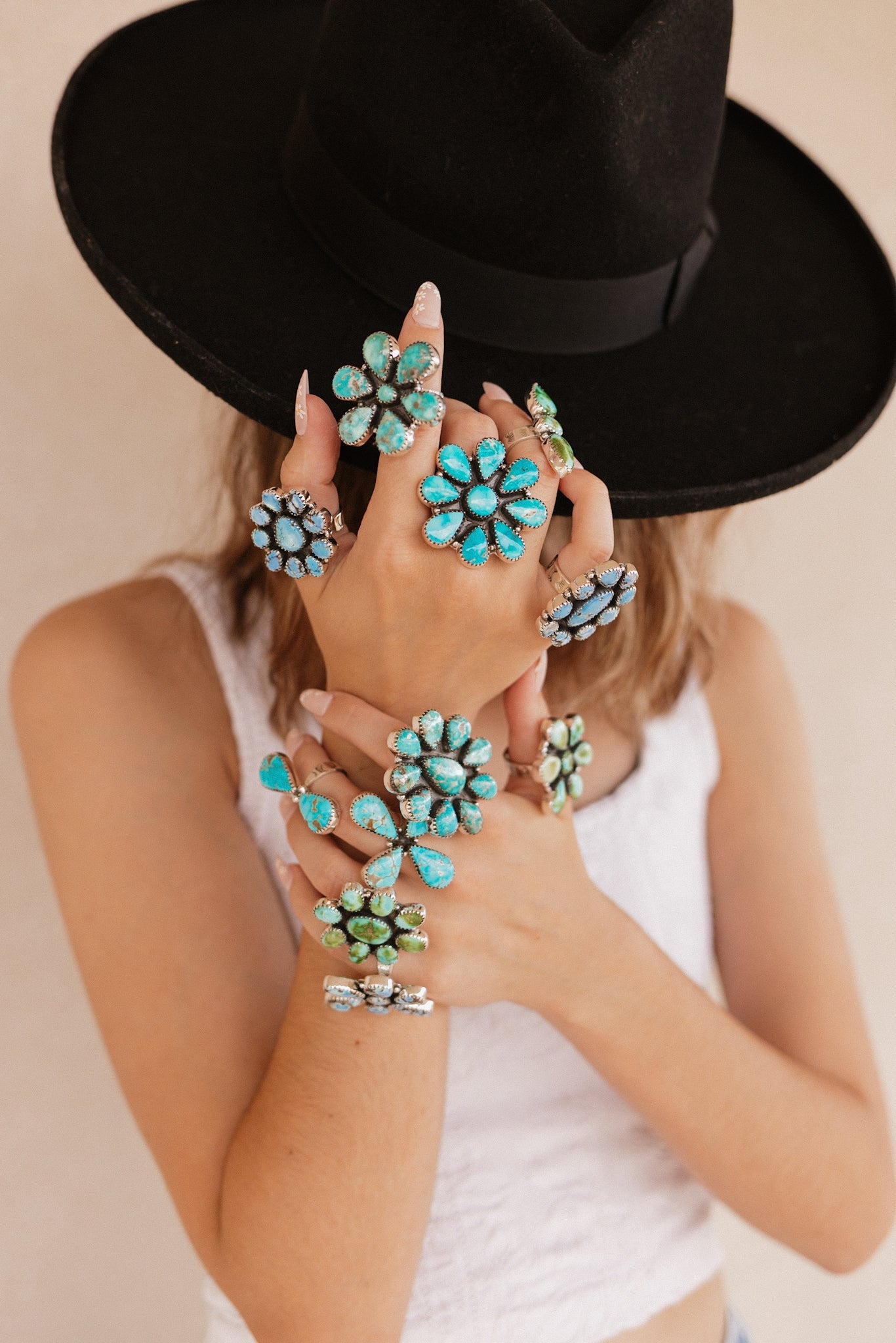 Kandy Stone Cluster Rings-Rings-Krush Kandy, Women's Online Fashion Boutique Located in Phoenix, Arizona (Scottsdale Area)