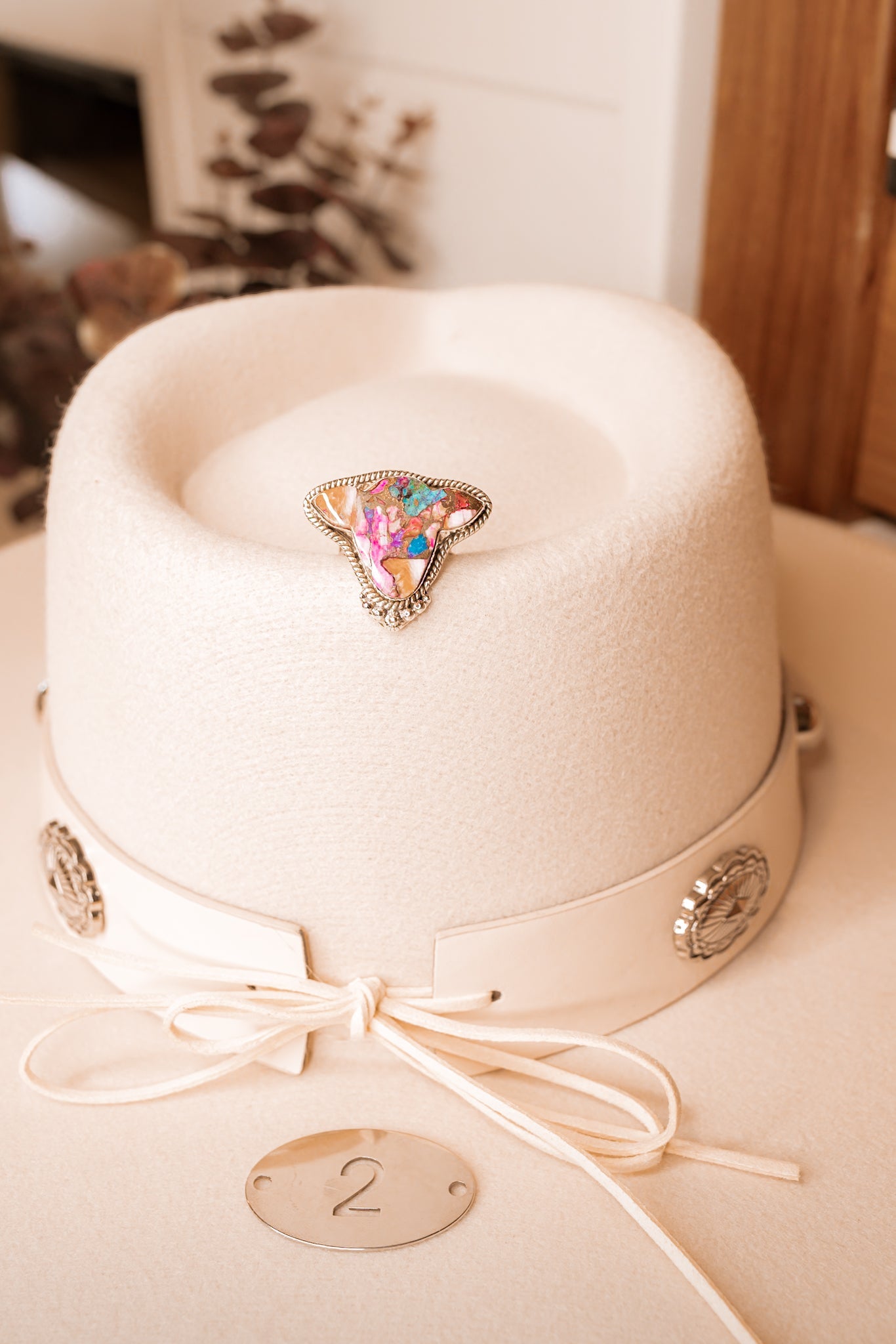 Cowgirl Cameo Stone Slab Rings-Rings-Krush Kandy, Women's Online Fashion Boutique Located in Phoenix, Arizona (Scottsdale Area)