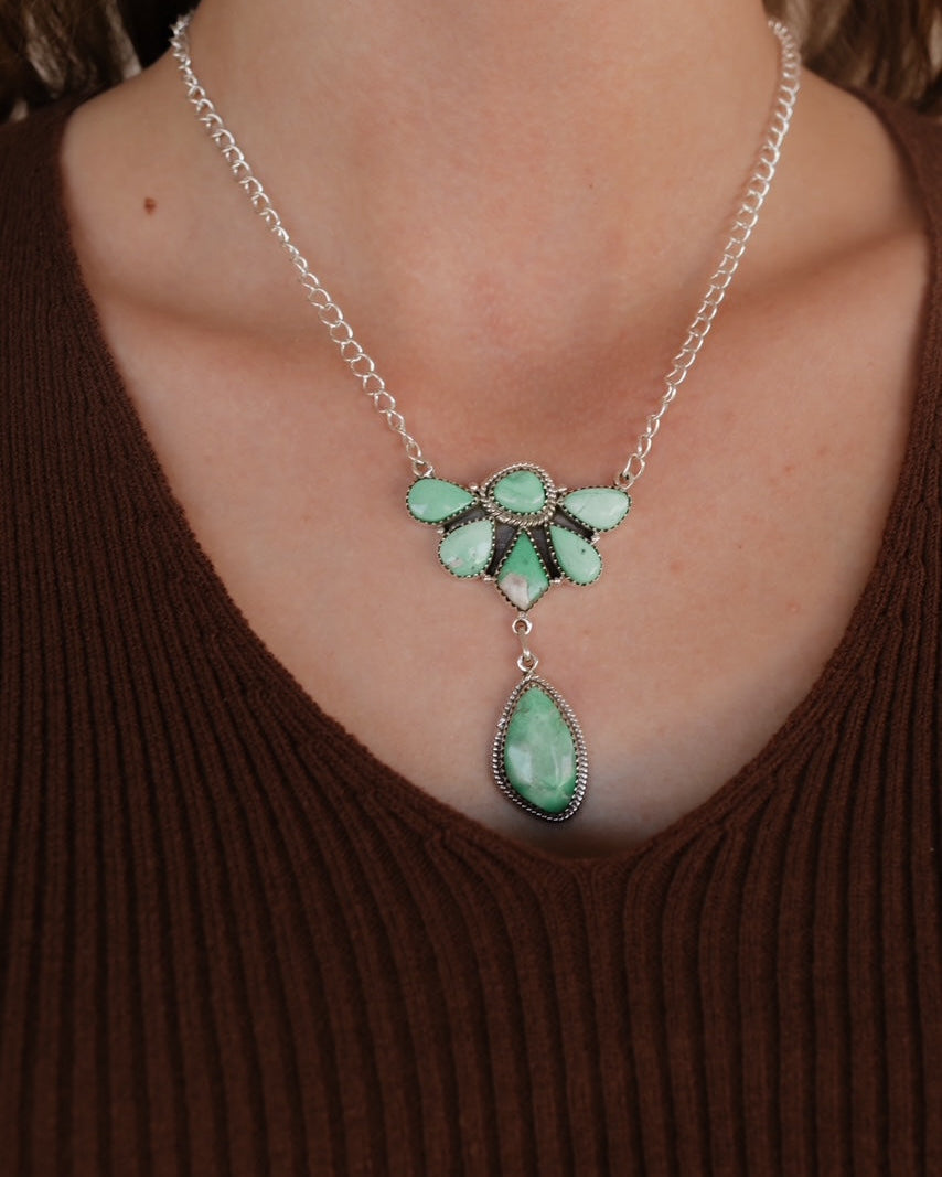 Australian Varascite Necklace sno 33-Necklaces-Krush Kandy, Women's Online Fashion Boutique Located in Phoenix, Arizona (Scottsdale Area)