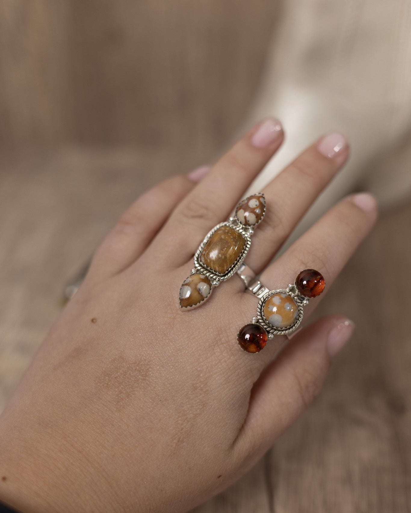 Bambi Stone Rings-Rings-Krush Kandy, Women's Online Fashion Boutique Located in Phoenix, Arizona (Scottsdale Area)