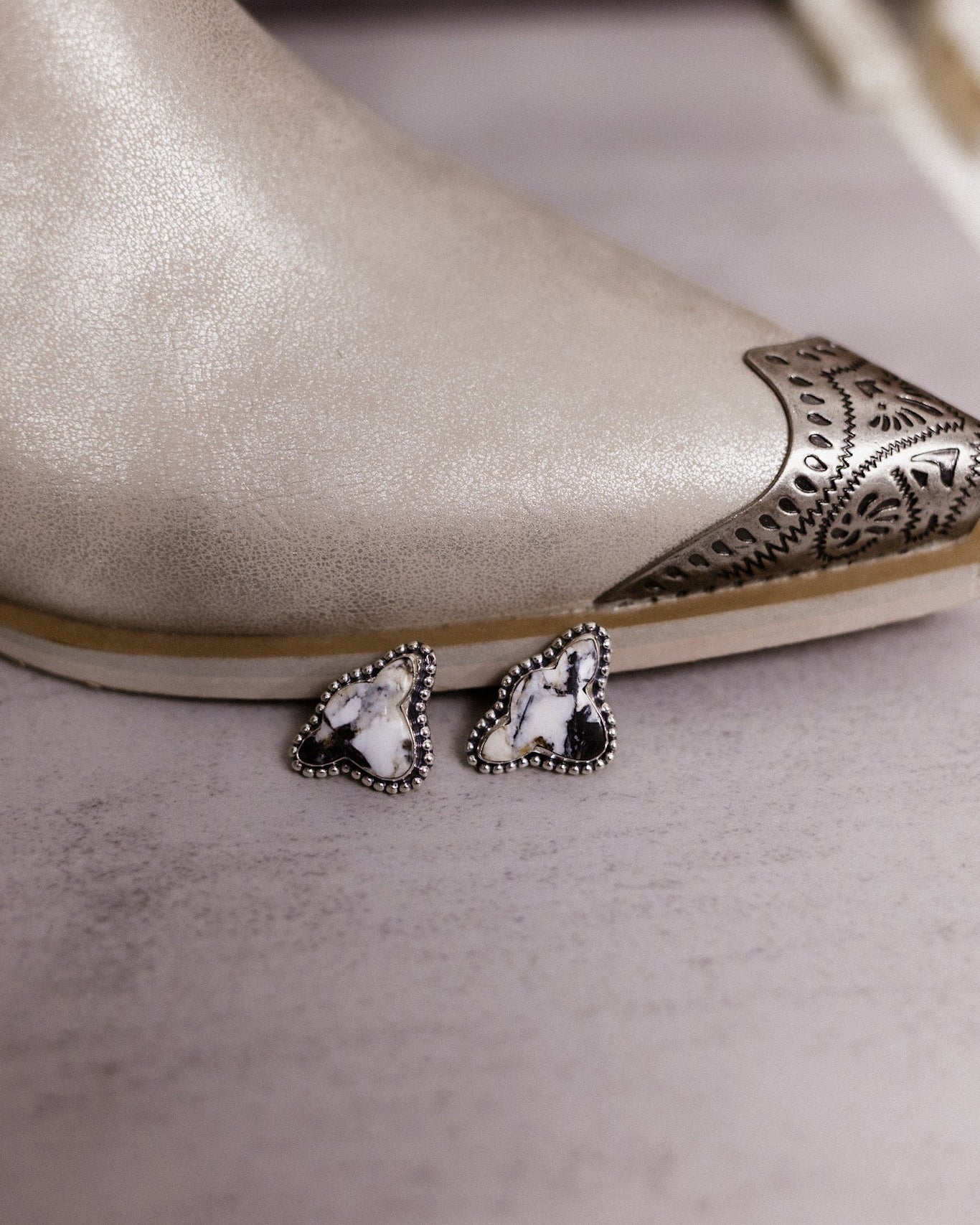Lil Cow Slab Earrings MADE TO ORDER-Stud Earrings-Krush Kandy, Women's Online Fashion Boutique Located in Phoenix, Arizona (Scottsdale Area)